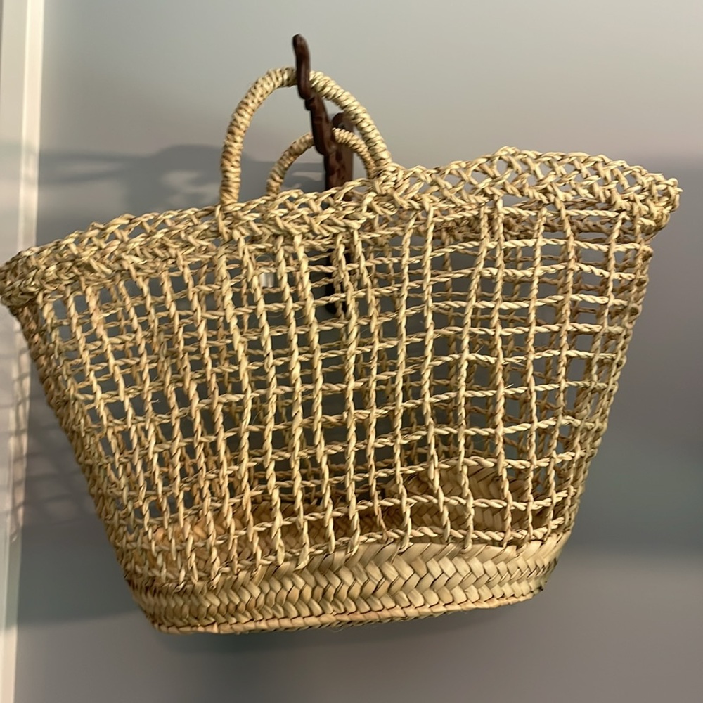 Straw bag - Picture 3 of 11